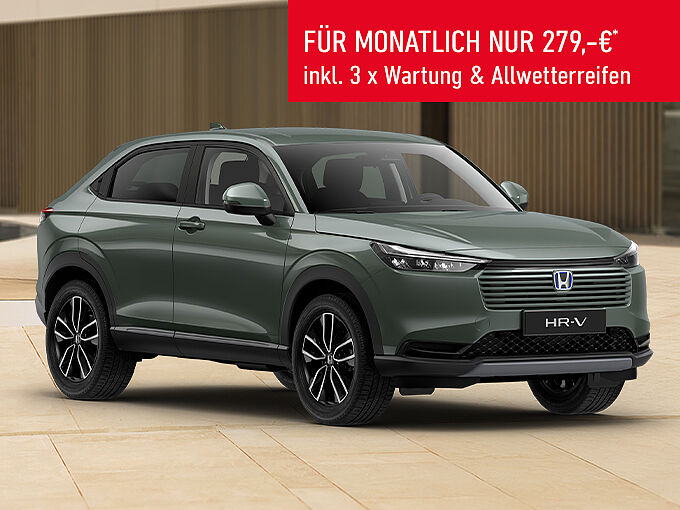 Honda HR-V 2025 e:HEV Elegance (Sonderleasing) 11/25 HR-V e:HEV 2025 Elegance - Leasing 279 € Rundum