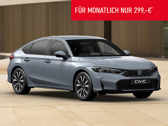 Civic e:HEV 2025 Elegance 11/25 Civic e:HEV 2025 Elegance - Leasing 299 €
